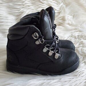 Timberland Black Toddler Waterproof Cushioned Field Boot SZ 9